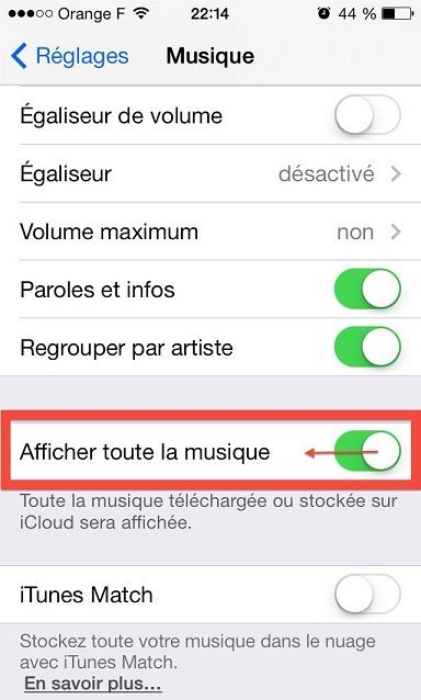 comment arrêter la musique sur iphone