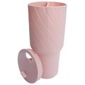 2-Compartment Silicone Liner for Stanley Tumbler 40oz - BPA-Free - Rose