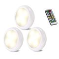 Lot de 3 lampes LED sans fil avec télécommande