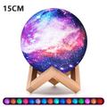 Lampe / veilleuse LED 3D Galaxy - 15cm