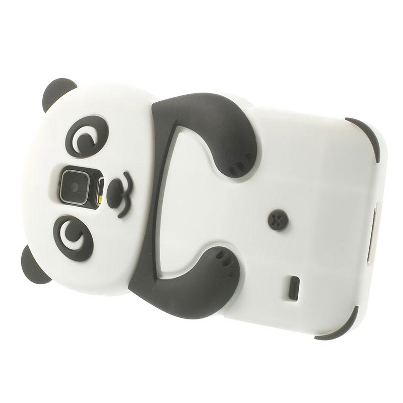 Coque en Silicone Panda 3D pour Samsung Galaxy S5