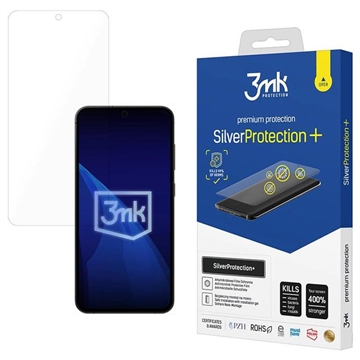 Protecteur d\'écran antimicrobien Samsung Galaxy S25 3MK SilverProtection+ - Clair