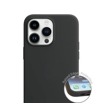 Coque iPhone 14 Pro Max en Silicone 4smarts Cupertino - Noire