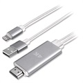 Adaptateur Lightning / HDMI 4smarts - iPhone, iPad, iPod - 1.8m