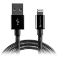 Câble Lightning 4smarts RapidCord pour iPhone, iPad, iPod - 1m - Noir