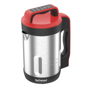 Techwood TSM-1655 Machine à soupe en acier inoxydable - rouge