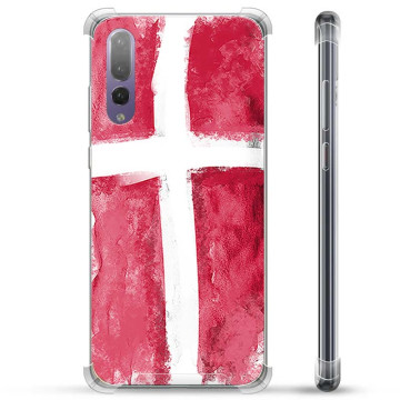 Coque Hybride Huawei P20 Pro - Drapeau Danois