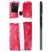 Coque Samsung Galaxy A21s en TPU - Drapeau Danois