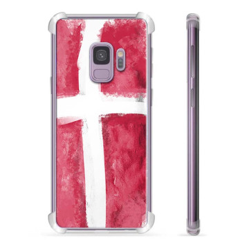 Coque Hybride Samsung Galaxy S9 - Drapeau Danois