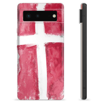 Coque Google Pixel 6 en TPU - Drapeau Danois