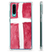 Coque Hybride Huawei P30 - Drapeau Danois