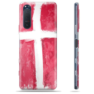 Coque Sony Xperia 5 II en TPU - Drapeau Danois