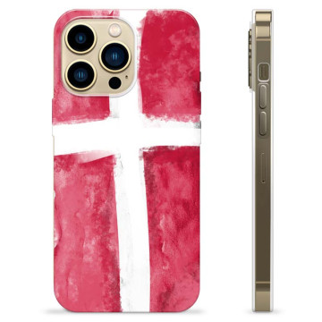 Coque iPhone 13 Pro Max en TPU - Drapeau Danois