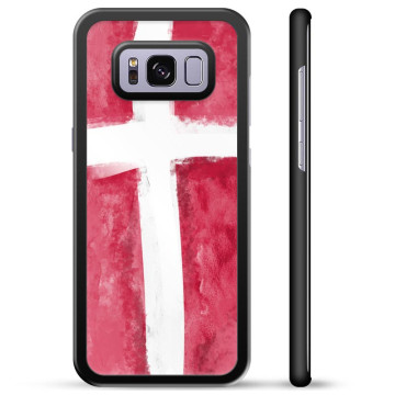 Coque de Protection pour Samsung Galaxy S8 - Drapeau Danois