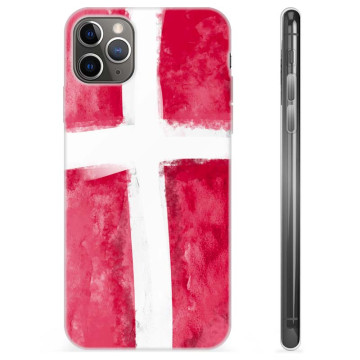 Coque iPhone 11 Pro Max en TPU - Drapeau Danois