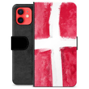 Étui Portefeuille Premium pour iPhone 12 mini - Drapeau Danois