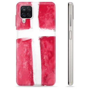 Coque Samsung Galaxy A12 en TPU - Drapeau Danois