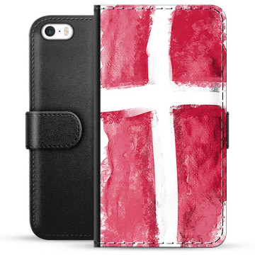 Coque Premium pour iPhone 5/5S/SE - Drapeau Danois