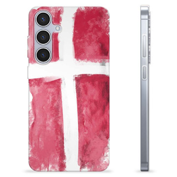 Coque Samsung Galaxy S24+ en TPU - Drapeau Danois