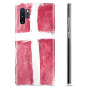 Coque Samsung Galaxy Note10+ en TPU - Drapeau Danois