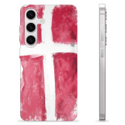 Coque Samsung Galaxy S24 en TPU - Drapeau Danois