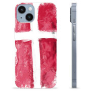 Coque iPhone 14 en TPU - Drapeau Danois