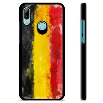 Coque de Protection pour Huawei P Smart (2019) - Drapeau Allemand