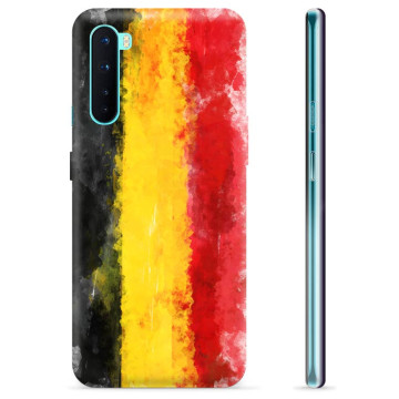 Coque OnePlus Nord en TPU - Drapeau Allemand