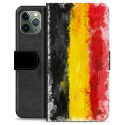 Étui Portefeuille Premium pour iPhone 11 Pro - Drapeau Allemand