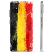 Coque Samsung Galaxy A51 en TPU - Drapeau Allemand