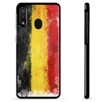 Coque de Protection pour Samsung Galaxy A20e - Drapeau Allemand