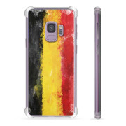 Coque Hybride Samsung Galaxy S9+ - Drapeau Allemand