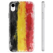 Coque iPhone XR en TPU - Drapeau Allemand