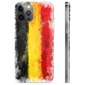 Coque iPhone 12 Pro Max en TPU - Drapeau Allemand