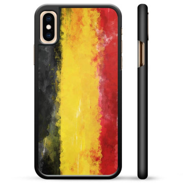 Coque de Protection pour iPhone X / iPhone XS - Drapeau Allemand