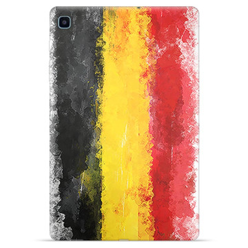 Coque Samsung Galaxy Tab S6 Lite en TPU - Drapeau Allemand