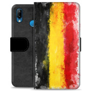 Étui Portefeuille Premium Huawei P20 Lite - Drapeau Allemand