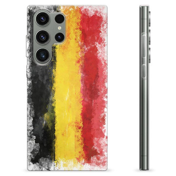 Coque Samsung Galaxy S23 Ultra 5G en TPU - Drapeau Allemand