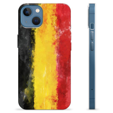 Coque iPhone 13 en TPU - Drapeau Allemand