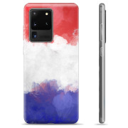 Coque Samsung Galaxy S20 Ultra en TPU - Drapeau Français