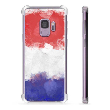 Coque Hybride Samsung Galaxy S9 - Drapeau Français