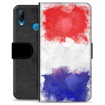 Étui Portefeuille Premium Huawei P30 Lite - Drapeau Français