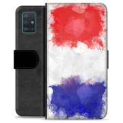 Etui Flip Premium Samsung Galaxy A51 - Drapeau Français