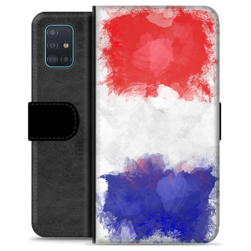 Etui Flip Premium Samsung Galaxy A51 - Drapeau Français