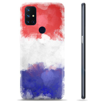 Coque OnePlus Nord N10 5G en TPU - Drapeau Français