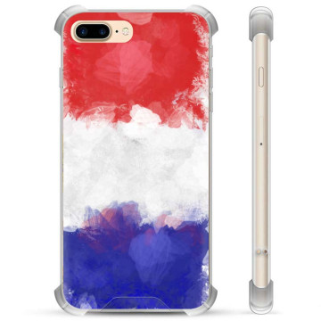 Coque Hybride iPhone 7 Plus / iPhone 8 Plus - Drapeau Français