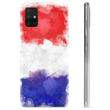 Coque Samsung Galaxy A51 en TPU - Drapeau Français