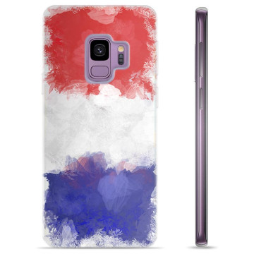 Coque Samsung Galaxy S9 en TPU - Drapeau Français