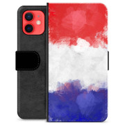 Étui Portefeuille Premium pour iPhone 12 mini - Drapeau Français