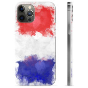 Coque iPhone 12 Pro Max en TPU - Drapeau Français